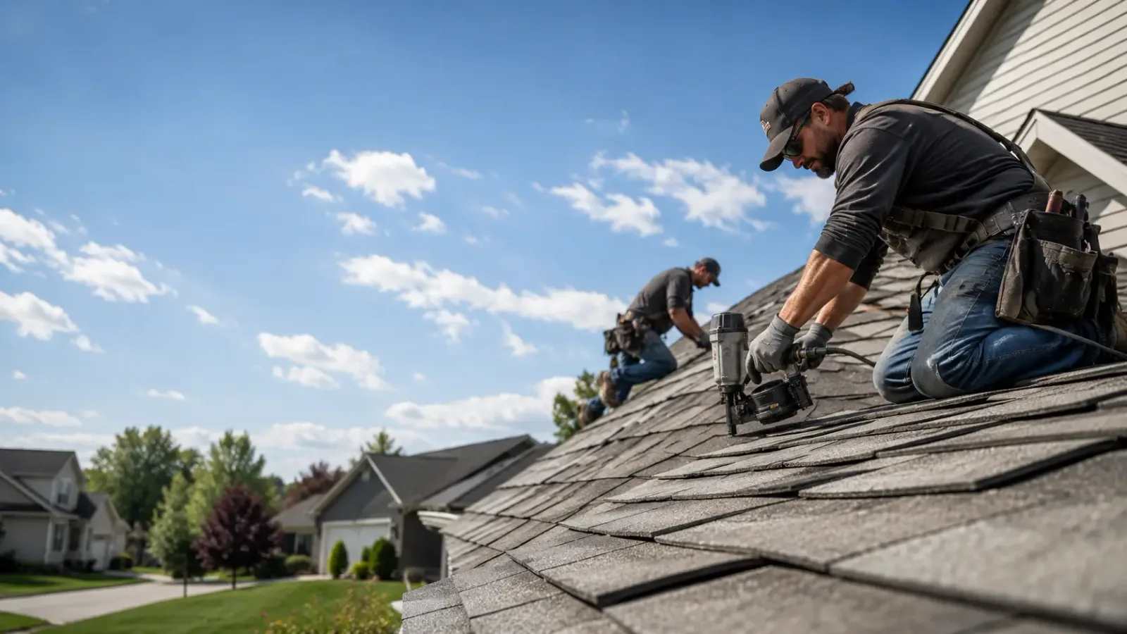 Storm Damage Roof Repair in Benton, LA near me
